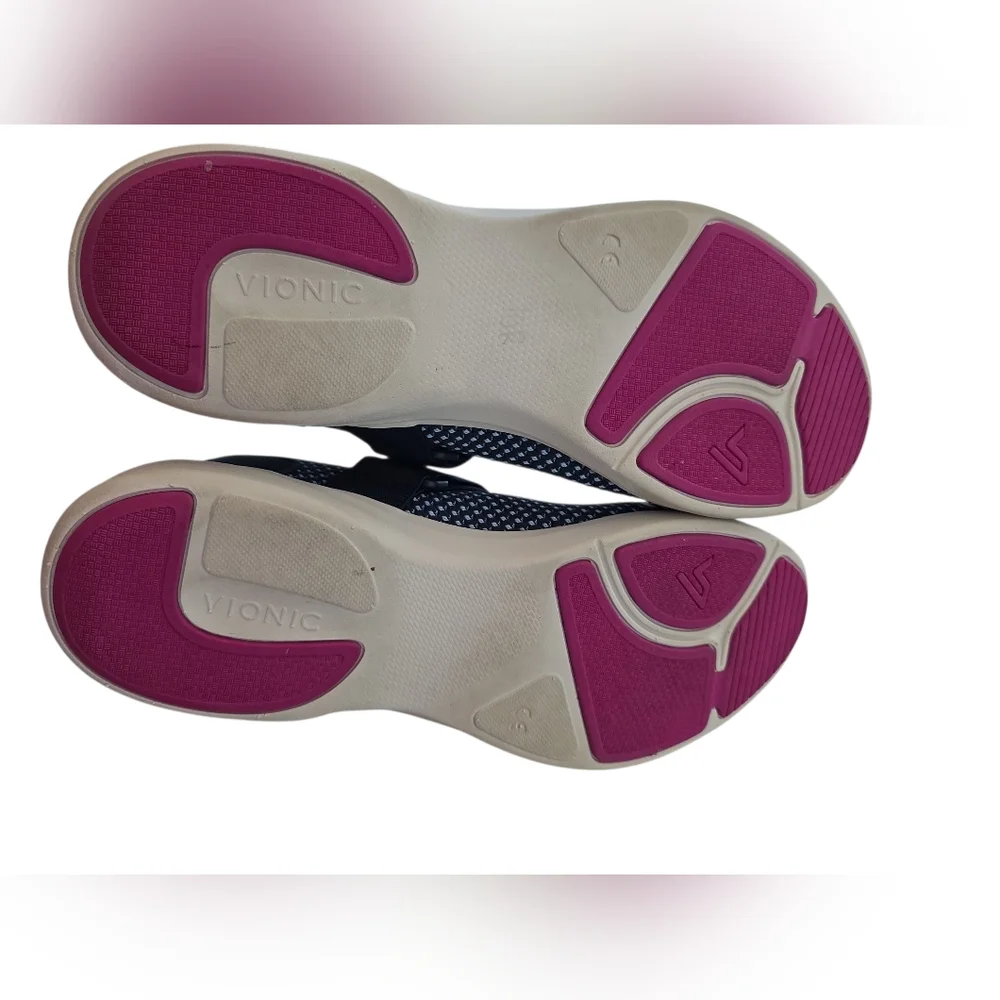 Vionic, Jessica II Shoe, Hook And Loop Closure, Walking, Comfort, Women's Sz 8.5